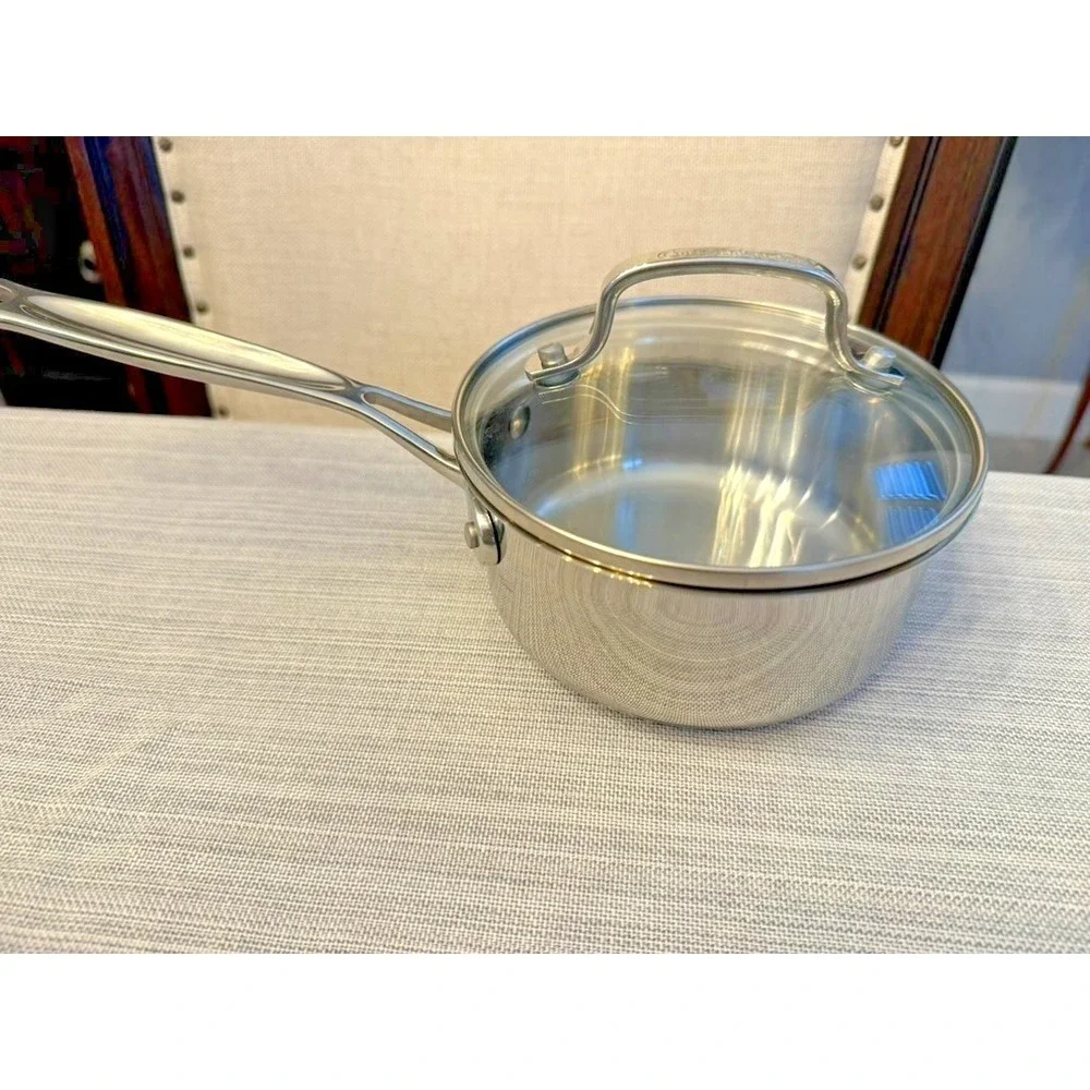 Cuisinart 1 Qt Stainless Steel Saucepan w Lid Model 719-14N 12